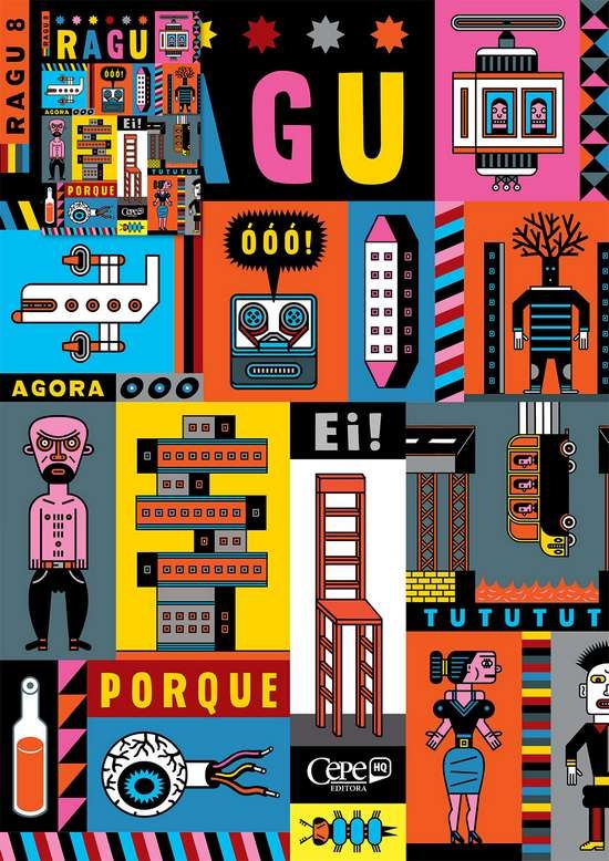 imagem do Antologia em quadrinhos Ragu está de volta com a presença de mais de 40 artistas