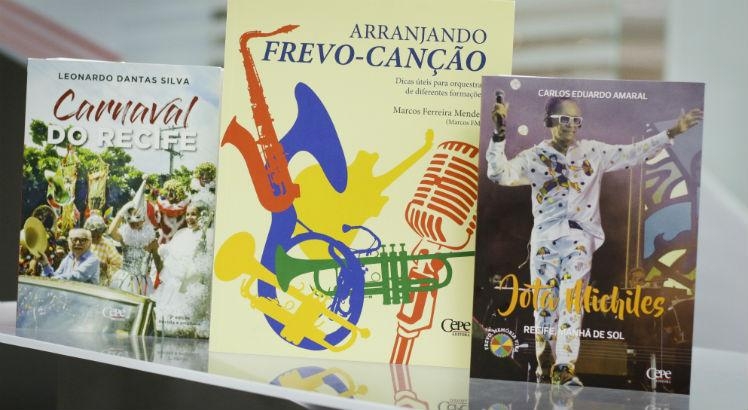 imagem do Cepe acrescenta mais três livros à história do frevo
